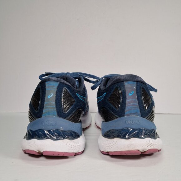 ASICS Gel-Nimbus 23 Athletic Sneakers Women 9 WIDE Blue Purple Running 1012A884 - Picture 9 of 15